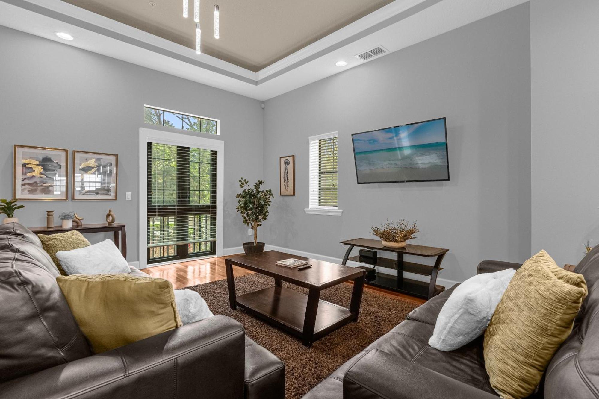 Cozy & Elegant 4Br Enchanted Townhouse - 1 Mile To Disney With Resort Pool, Gym, & Jacuzzi 올랜도 외부 사진